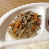 離乳食完了期♪素麺と野菜の炒め物☆